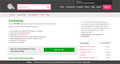 Desktop Screenshot of fundraisers.everyclick.com